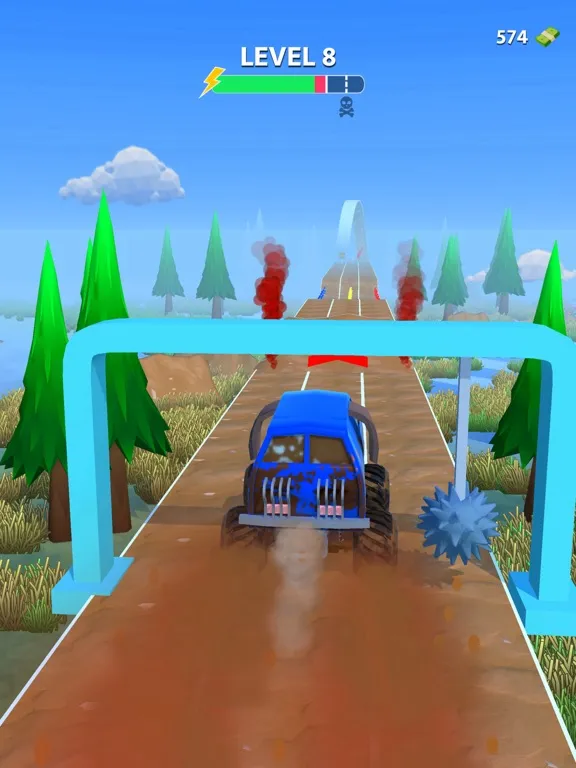 Monster Truck race battle iPad 应用截图
