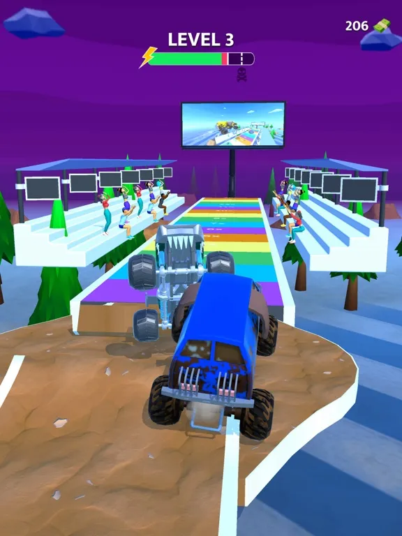 Monster Truck race battle iPad 应用截图