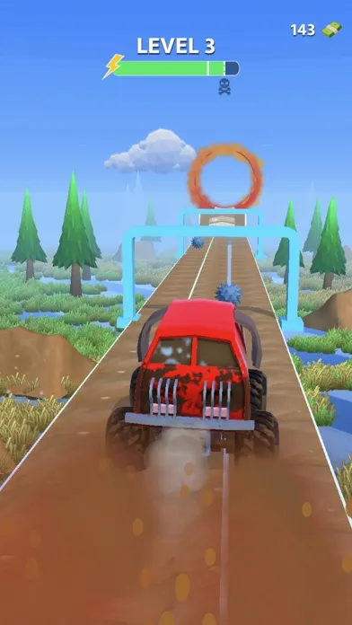 Monster Truck race battle应用截图