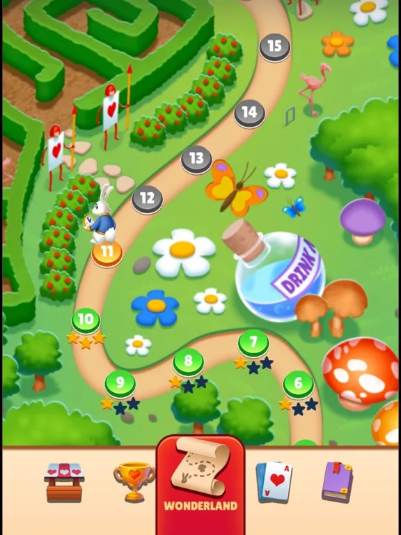 Solitaire Coloring Wonderland iPad  Ekran Görüntüleri