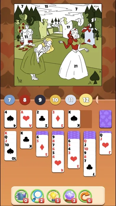 Solitaire Coloring Wonderland Ekran Görüntüleri