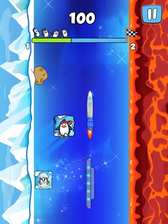Capturas de tela do iCecape | Save the Penguins iPad 