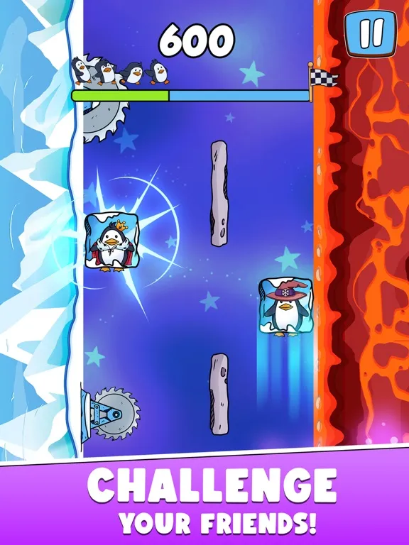 Capturas de tela do iCecape | Save the Penguins iPad 