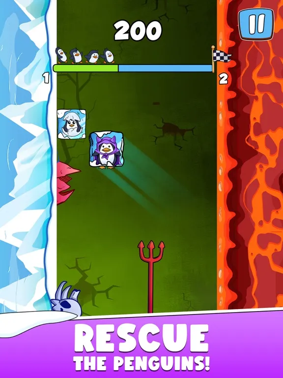 Capturas de tela do iCecape | Save the Penguins iPad 