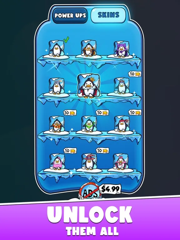 Capturas de tela do iCecape | Save the Penguins iPad 