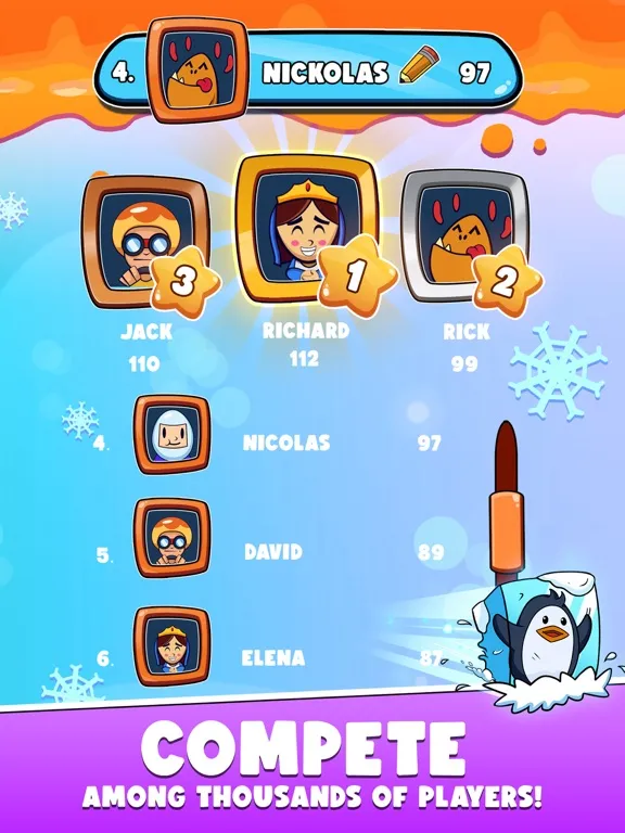 Capturas de tela do iCecape | Save the Penguins iPad 