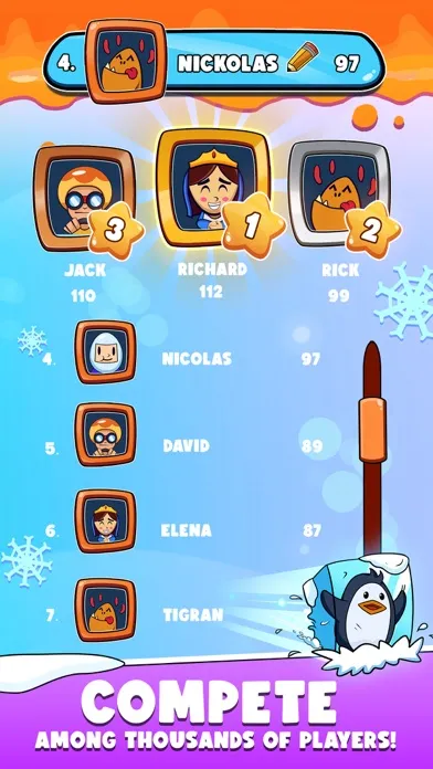 Capturas de tela do iCecape | Save the Penguins