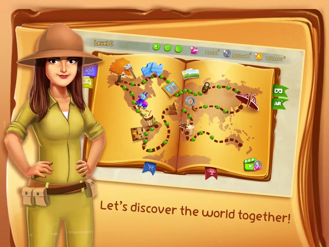 Скриншоты Ola Around The World iPad 