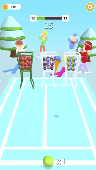 Tennis Bouncing Master 3D應用截圖