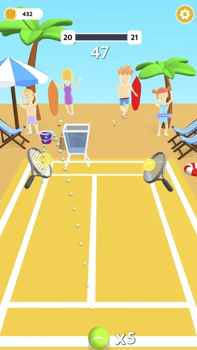 Tennis Bouncing Master 3D應用截圖