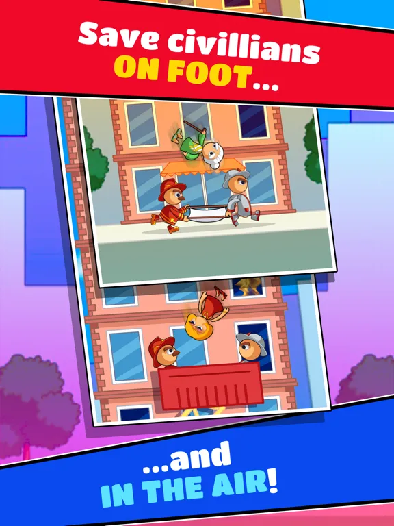 Скриншоты DingDang  The Firefighters iPad 