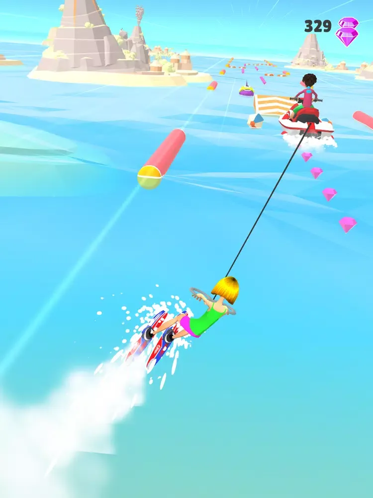 Water Ski : Water Stunt & Ride iPad 应用截图