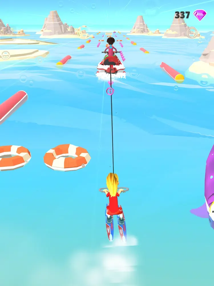 Water Ski : Water Stunt & Ride iPad 应用截图