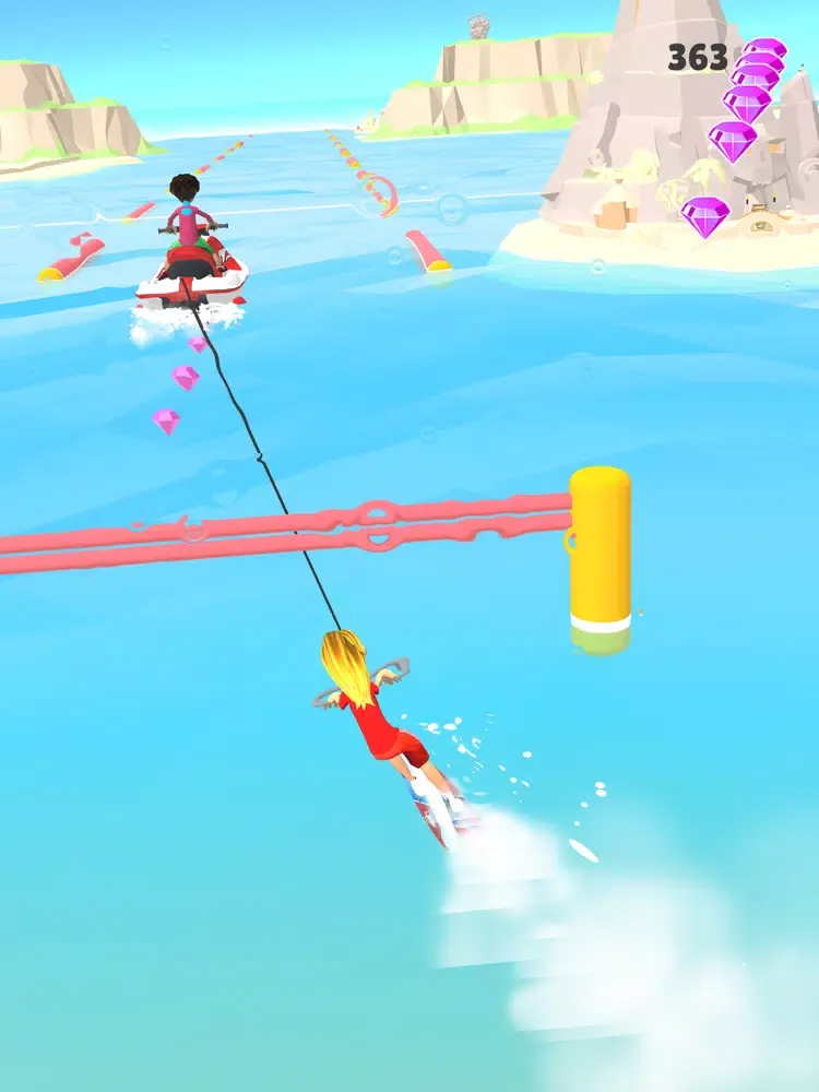 Water Ski : Water Stunt & Ride iPad 应用截图
