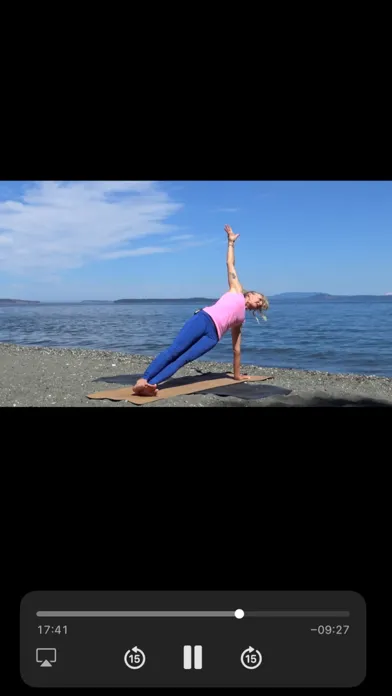 Capturas de tela do DoYogaWithMe | Yoga Classes