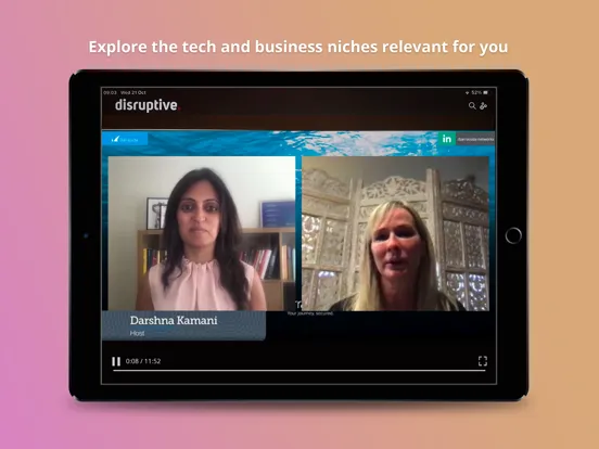 Disruptive Live iPad  سکرین شاٹس