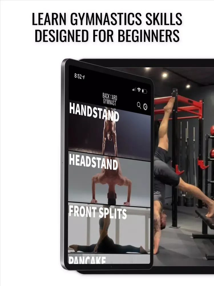 BACKYARD GYMNAST iPad  Screenshots