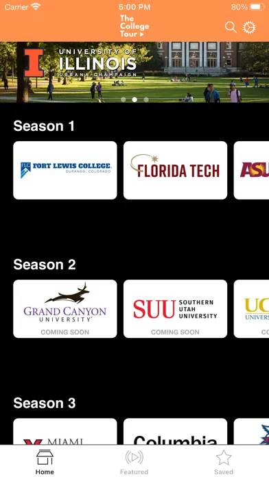 Screenshot di The College Tour