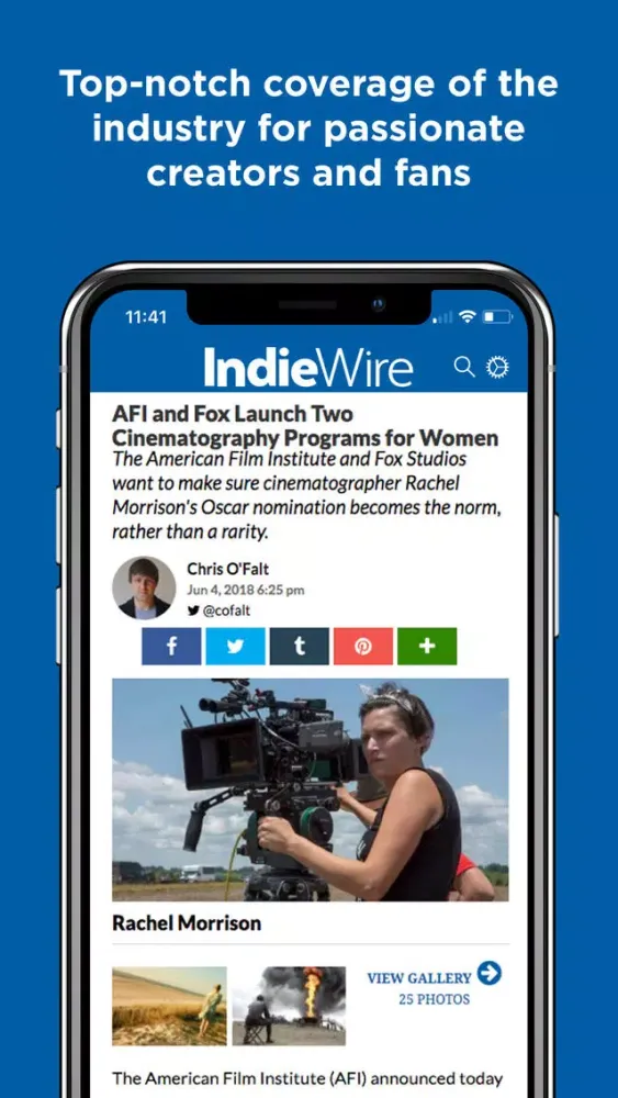 تصاویر IndieWire