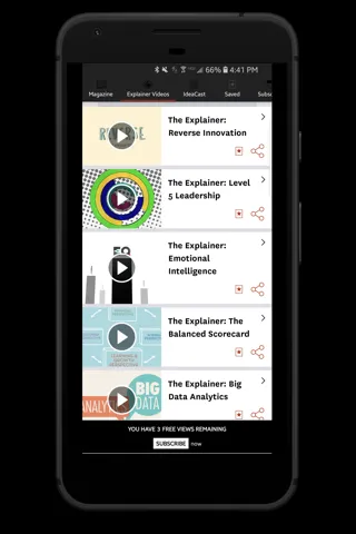 Harvard Business Review Screenshots