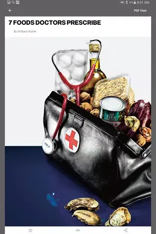 Ảnh chụp màn hình của Men's Health Magazine