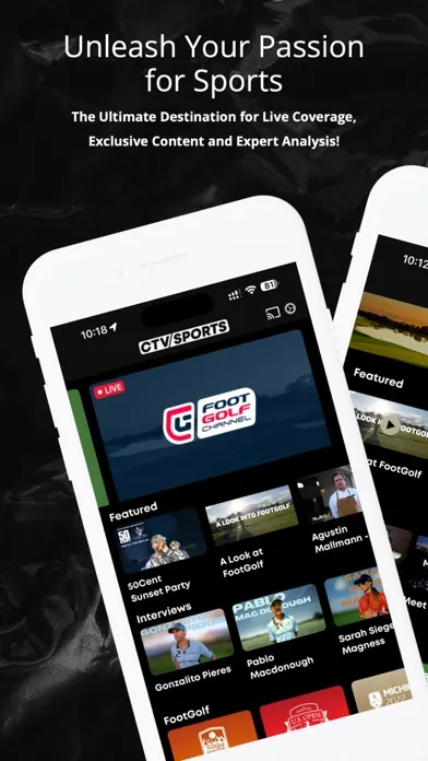 CTV Sports سکرین شاٹس