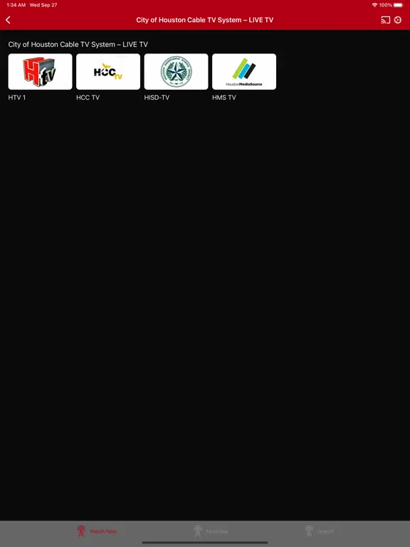 HTV Houston Television iPad  Screenshots