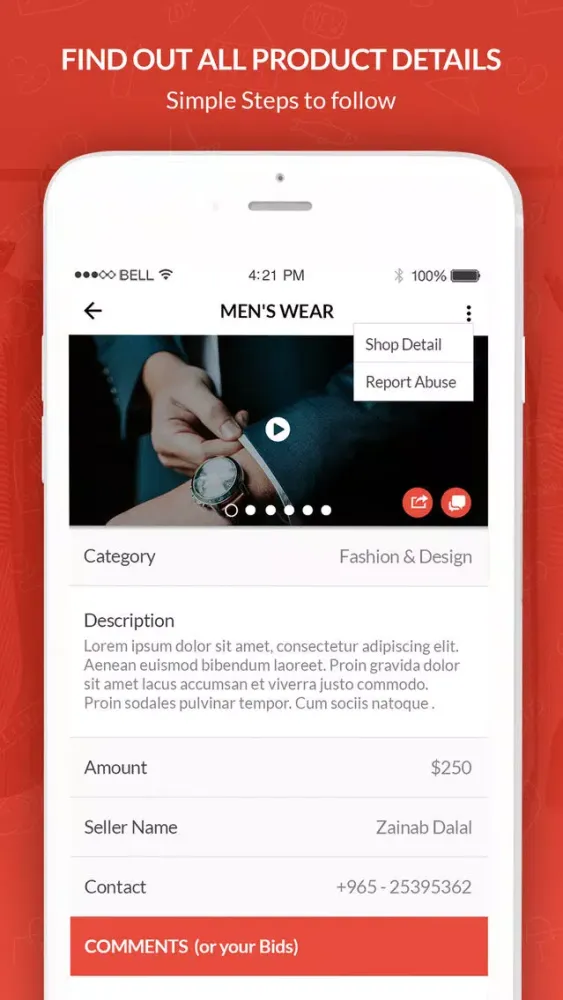 Screenshot di MazadTV: Your auction Your way