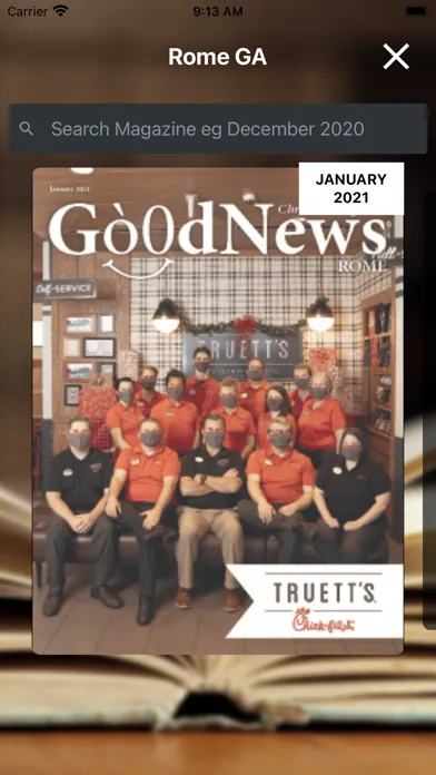 Tangkapan skrin Good News Magazine