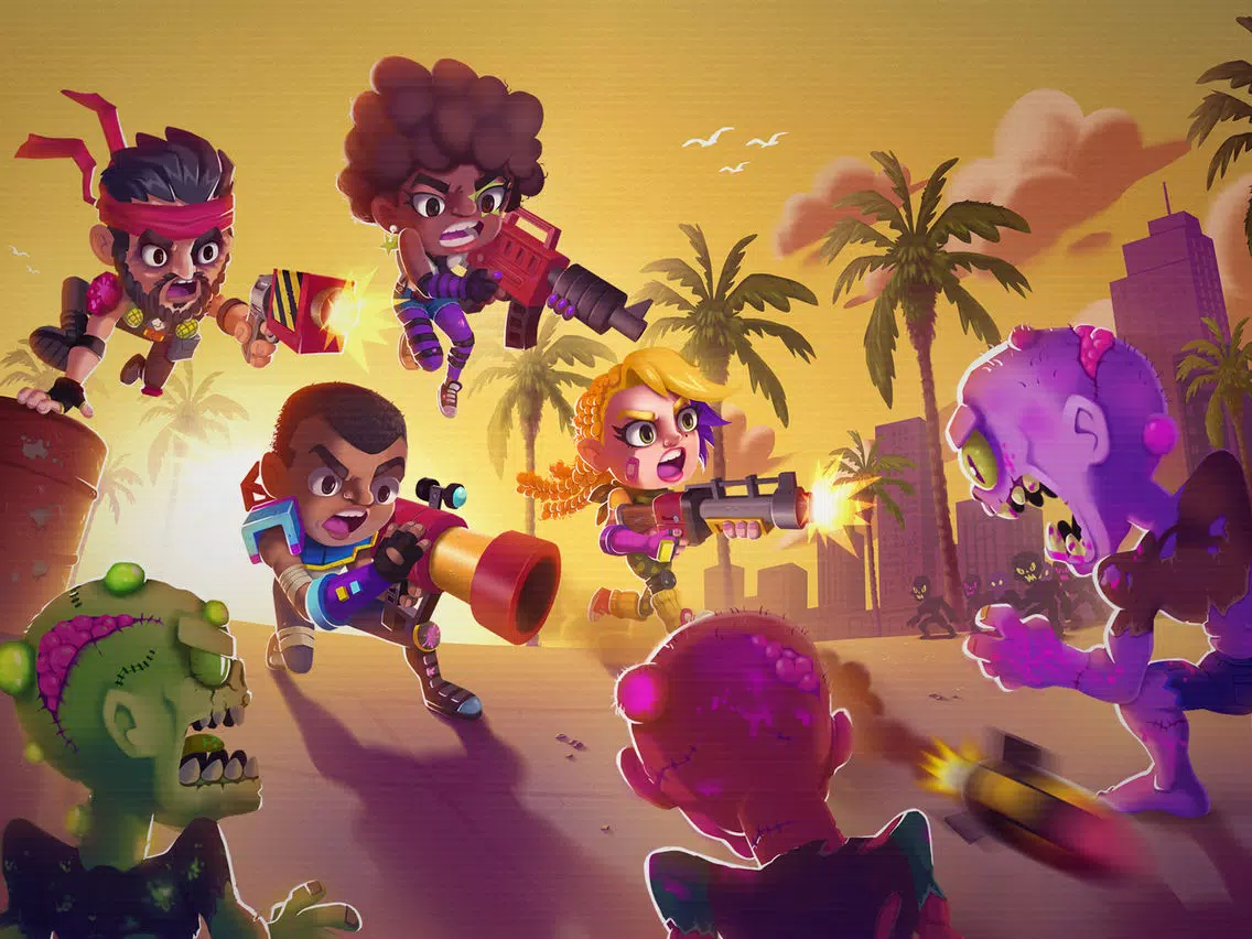 Zombie Paradise - Mad Brains iPad 應用截圖