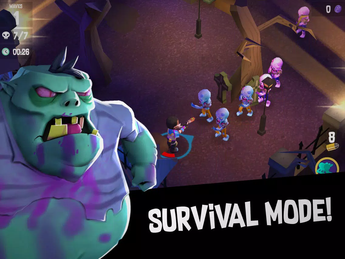 Zombie Paradise - Mad Brains iPad 應用截圖