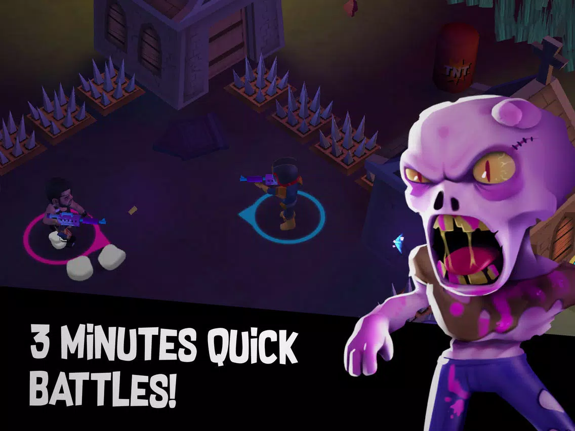 Zombie Paradise - Mad Brains iPad 應用截圖