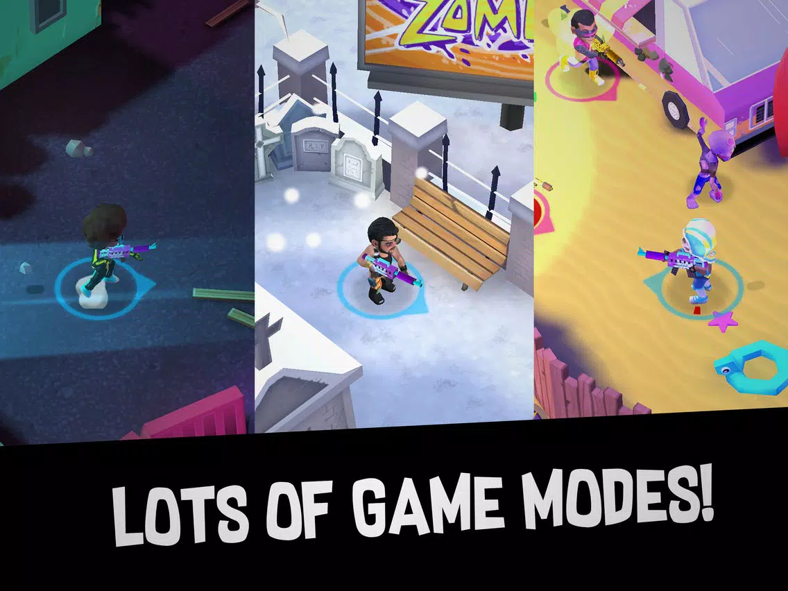 Zombie Paradise - Mad Brains iPad 應用截圖
