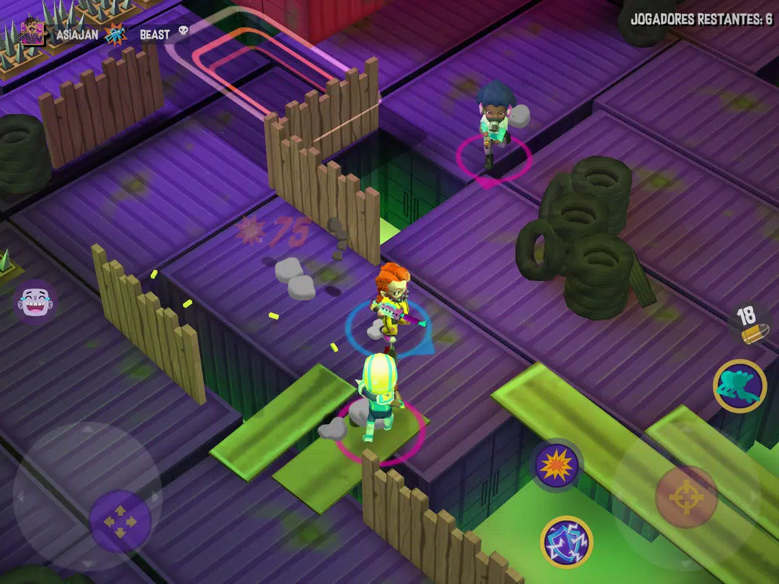 Zombie Paradise - Mad Brains iPad 應用截圖