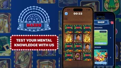 Captures d'écran de Mazes Knowledge Game