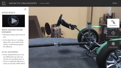 Tangkapan skrin Mazda Vision AR App