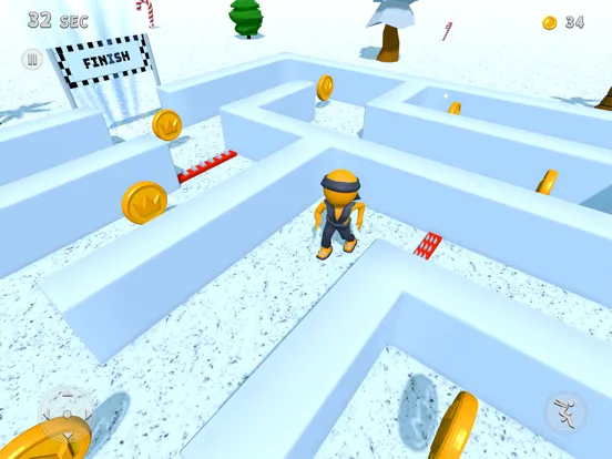 Maze Runner 3D Game iPad 应用截图
