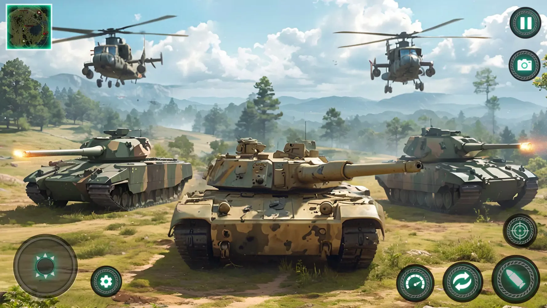 Capturas de pantalla de Military Tank War Machine Sim