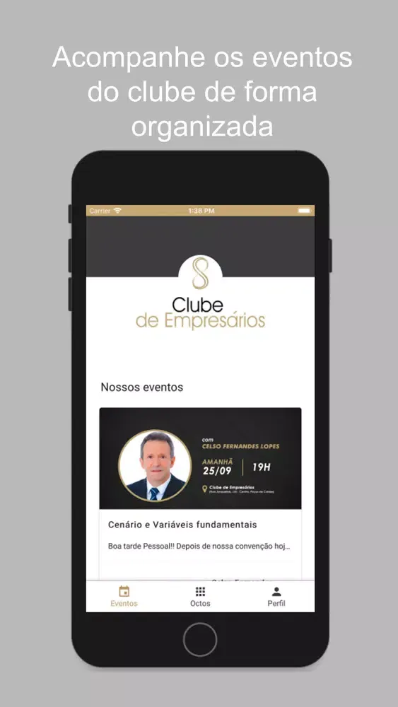Clube de empresários應用截圖