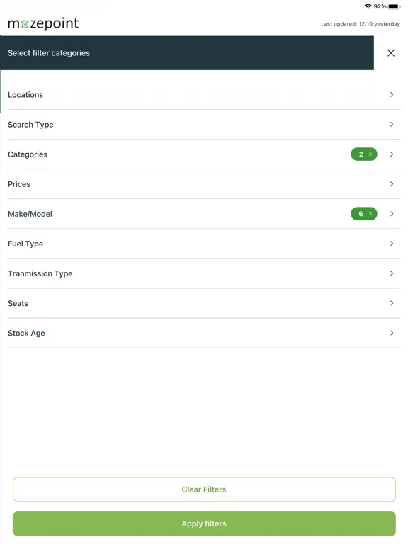 autopoint mobile iPad 应用截图