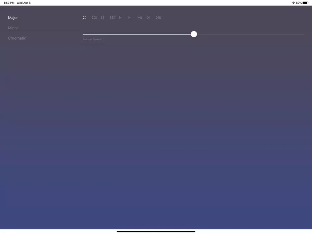 تصاویر Pitch Correction - Maze Tone iPad 