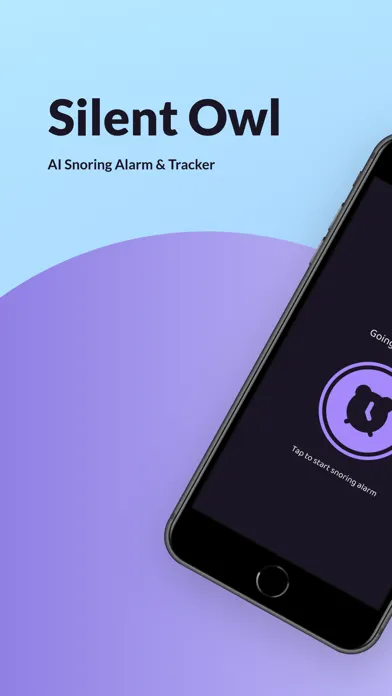 AI Snoring Alarm — Silent Owl স্ক্রিনশট
