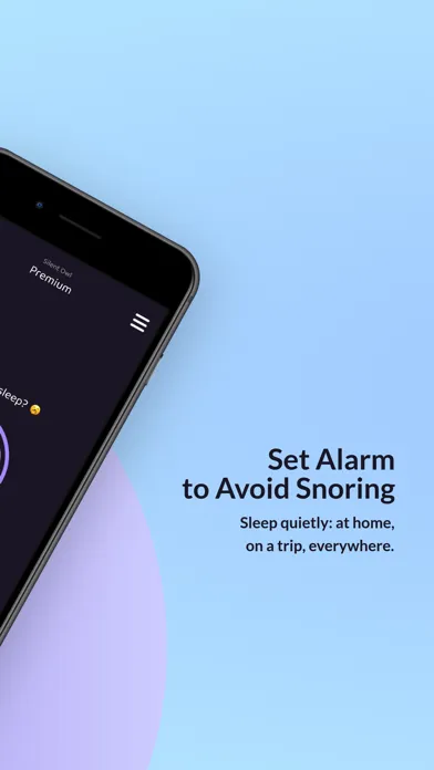 AI Snoring Alarm — Silent Owl স্ক্রিনশট