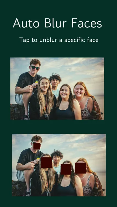 Blur ID - AI Auto Blur Faces Screenshots