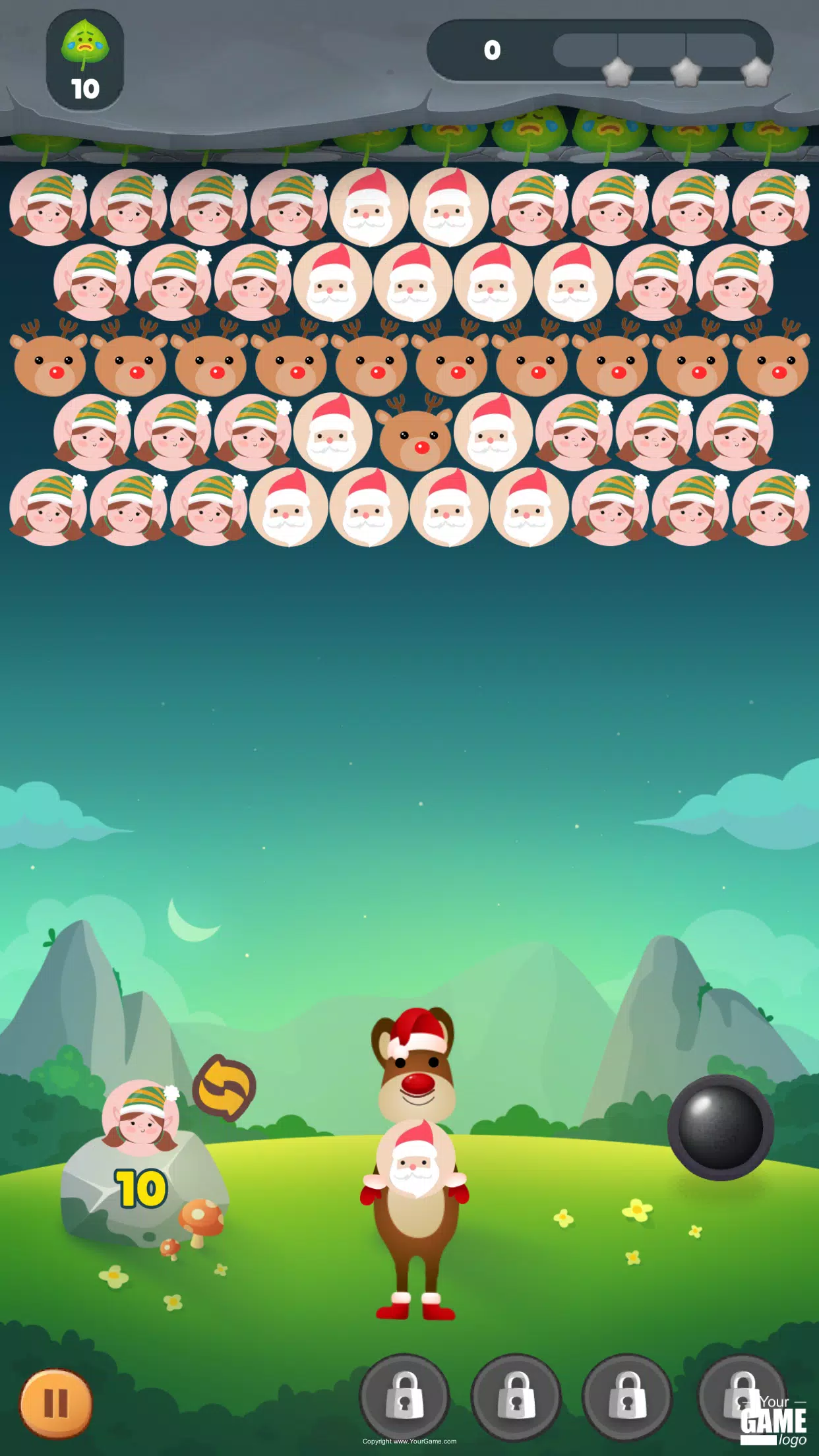Bubble Pop 2020 : Frozen Cookie Crush Screenshots