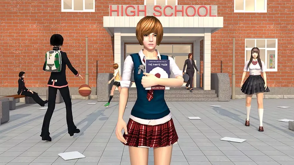 Tangkapan layar Japanese School Girl Simulator
