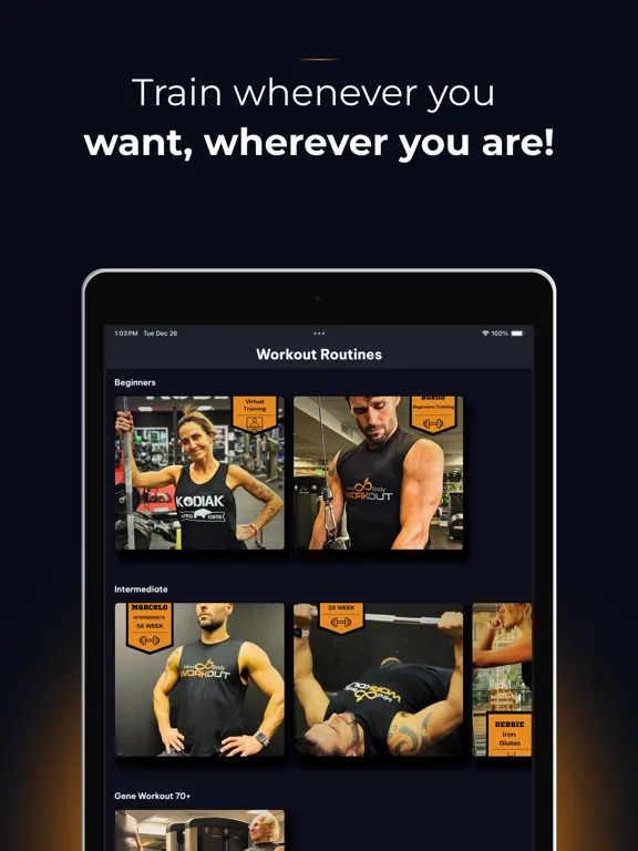 تصاویر Mind and Body Workout iPad 