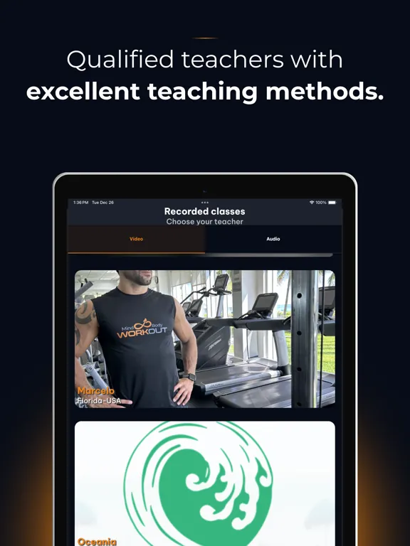 تصاویر Mind and Body Workout iPad 