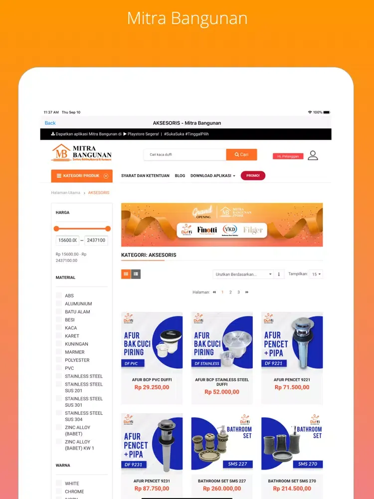 صور Mitra Bangunan Store iPad 