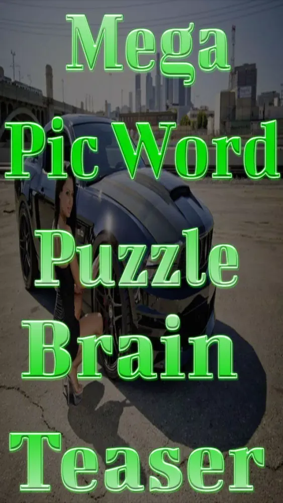Captures d'écran de Mega Pic Word Puzzle Brain Teaser Fun Game for Girls and Boys Free HD